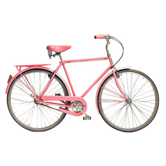 Obraz premium Pink Bicycle