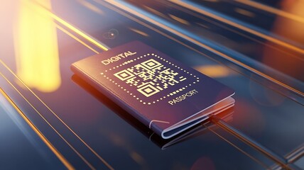 Digital Passport with QR Code – The Future of Secure Identification and Travel,  electronic passport, biometric passport, smart passport, e-passport