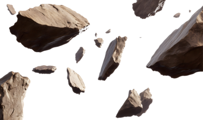 Falling rocks, desert background,  texture, game design