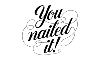 Appreciation Congratulate Saying quote Calligraphy 