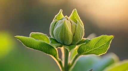 close up view of a lavender bud