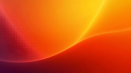 Vibrant Abstract Wave Background with Warm Orange and Red Gradient Colors – Modern Digital Art Design for Wallpapers, Presentations, and Graphic Projects