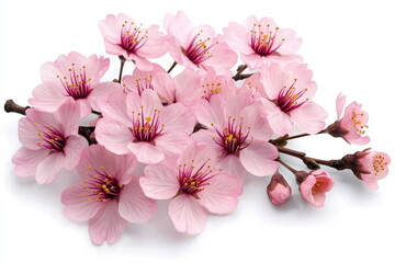 Naklejka premium Beautiful Pink Cherry Blossoms in Spring