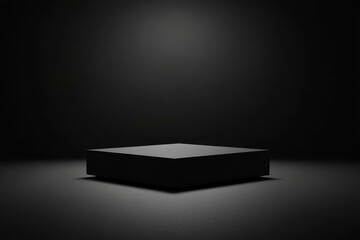 Dark Minimalist Product Display Platform