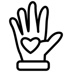 Obraz premium Volunteer Icon