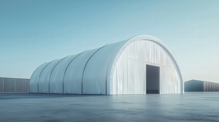 Obraz premium PVC industrial shelter