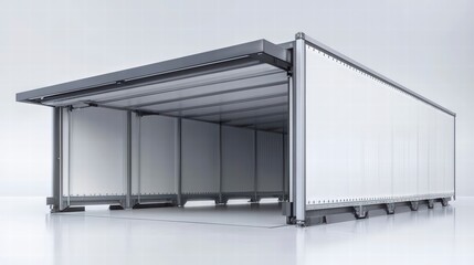 Fototapeta premium Warehouse visualization