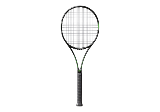 Photo of badminton racket.