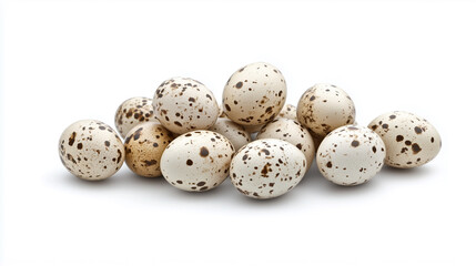 Obraz premium Eggs isolated on white background