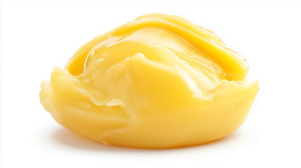 Ghee isolated on white background