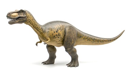 Obraz premium Tyrannosaurus Rex Dinosaur Toy Model Displayed