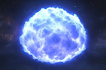 Glowing cosmic cloud, nebula, space, energy, background, science fiction, cosmic, astronomy, illustration