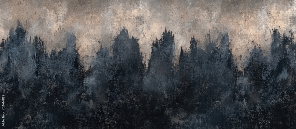 Poster dark grunge textured background with abstract patterns and ample space for text or image insertion s