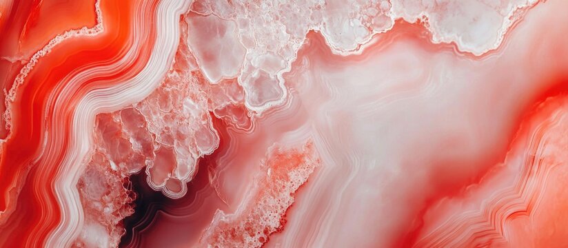 Luxury red agate marble texture for high-resolution ceramic wall and floor tiles showcasing natural patterns and elegance.