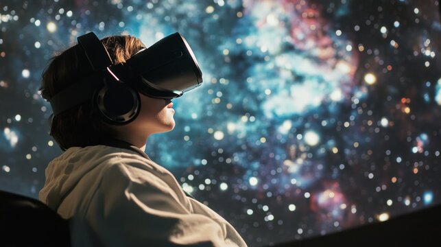 Enhancing astronomy education with vr headsets in schools interactive workshops virtual environment student perspective immersive learning