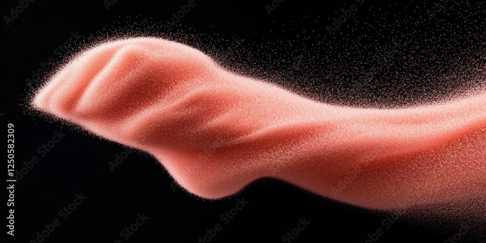 Poster Vibrant Powder Paint Cloudburst Dynamic Festive Explosion Against Black - Visual Content Creation and Cultural Event Promotion for Modern Social Engagement