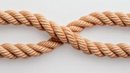 Fototapeta premium Tactile Healthcare Network Visualization Braided Rope Symbolizing Collaborative Medical Efforts - Innovative Public Health Educational Imagery and Strategic Communication Design