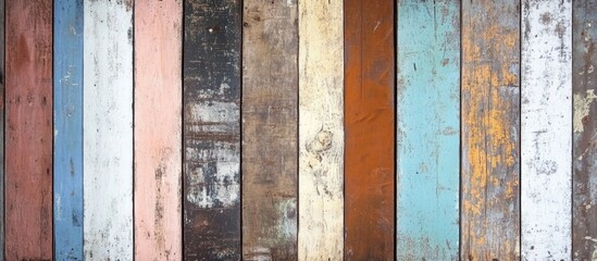 Vintage wooden planks texture in various colors for background design and decoration creative reclaimed wood wallpaper backdrop