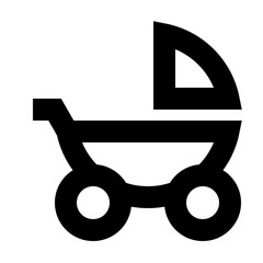 Baby Cart - Simple Minimalist Home & Residence Icon