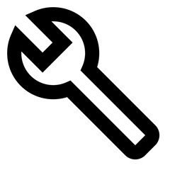 Wrench - Simple Minimalist Home & Residence Icon