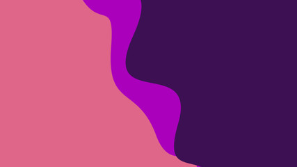 Abstract Wavy Gradient Background in Purple and Pink Vector