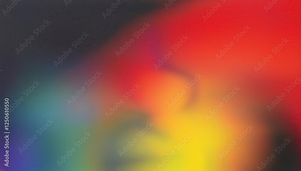 Poster abstract blurred swirl of colorful hues forming a dynamic vortex, suitable for modern design, motion