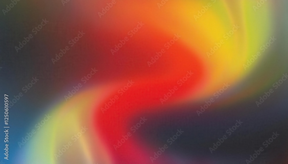 Poster abstract blurred swirl of colorful hues forming a dynamic vortex, suitable for modern design, motion