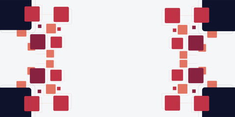 Red abstract modern background. Suit for business, institution, conference, party, Vector illustration