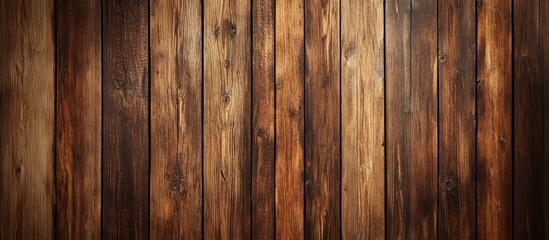 Fototapeta premium Rustic wooden wall texture abstract background for design and creative projects showcasing natural wood patterns and tones.