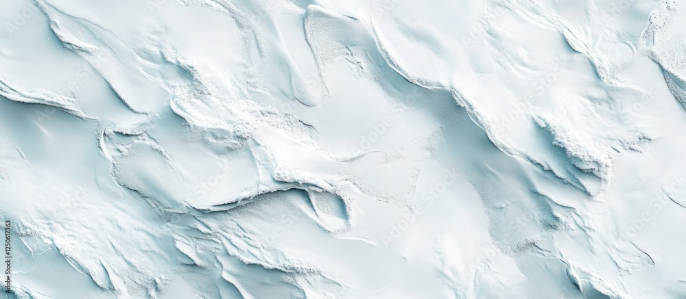 Poster snow texture pattern suitable for creating backgrounds in design projects, offering a soft and seren