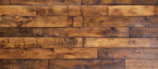 Aged hardwood floor with rich textures and warm tones showcasing natural wear and character in a rustic interior setting