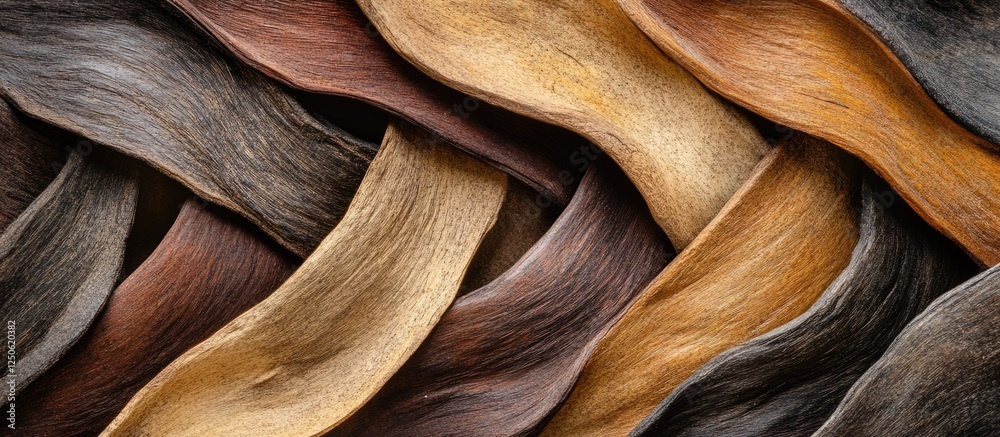 Poster textured tree bark in wavy patterns showcasing rich colors ideal for backgrounds or overlays with sp