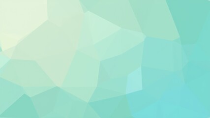 Obraz premium Green background, Geometric Low Poly Gradient Texture in Green and Blue Shades