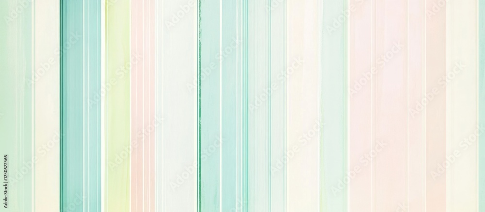Poster pastel striped abstract background featuring wide lines with ample space for text display and creati