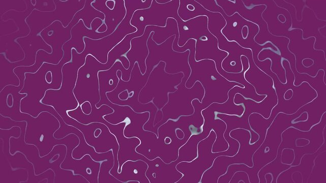 seamless pattern with purple endless waves and loops with lines random vector designs