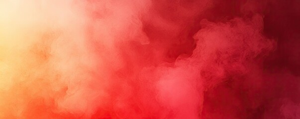 Fototapeta premium Red orange smoke clouds, abstract background