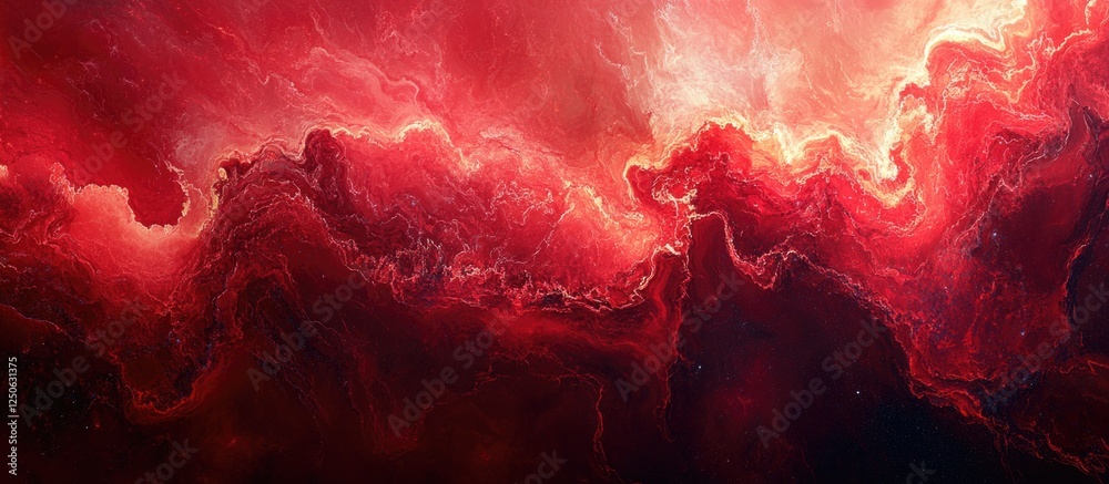Poster red marble texture abstract background featuring intricate patterns and high-resolution detail for m