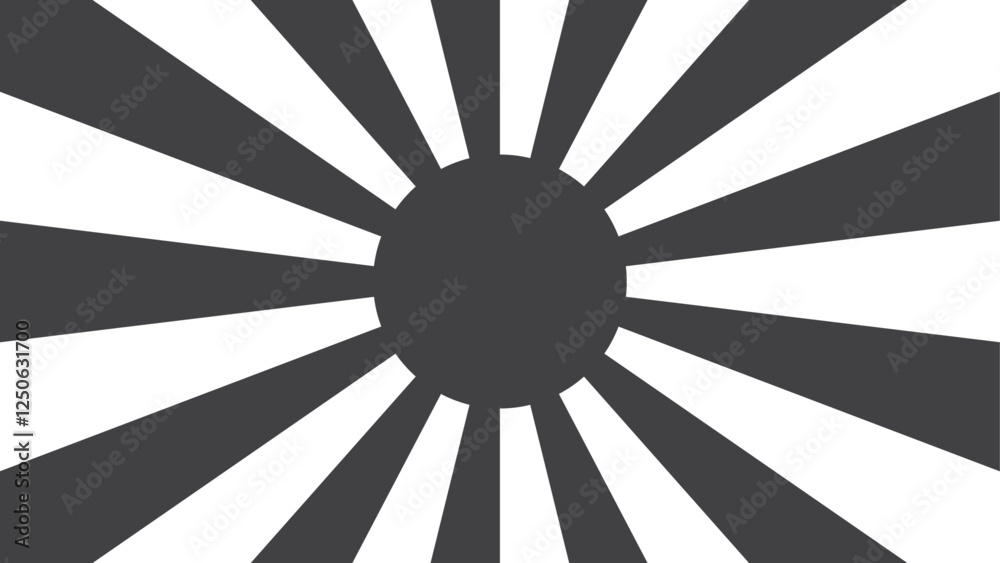 Poster Abstract background with rays retro starburst. Spiral radial striped pattern beam with rays. Retro explosion white and gray vintage ray sunrise. Gray and White twist background.