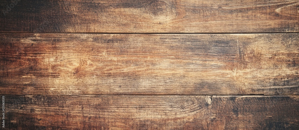 Poster Scratched wooden surface texture with rich grain and rustic appeal for design and background applications