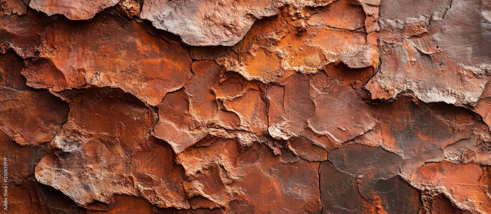 Poster rustic red brick texture with natural weathered variations creating a warm and inviting background i