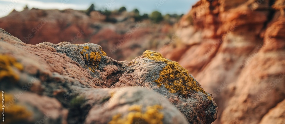 Poster textured rock surfaces showcasing natural shapes and colors ideal for backgrounds in nature-themed p