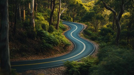 Fototapeta premium A strategic roadmap with milestones and phases for business transformation