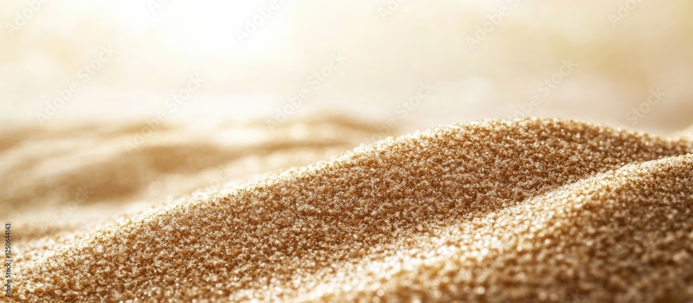 Poster sandy beach texture close-up for nature backgrounds coastal themes and design projects illustrating 
