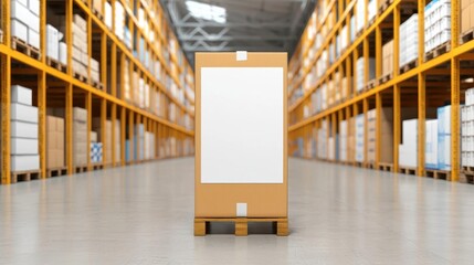 inventory management stock tracking. Augmented reality interface overlaying inventory data onto shelves in a warehouse, AR inventory management, real-time tracking