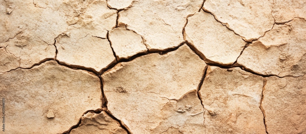Poster cracked rock surface texture in closeup detail showcasing natural geological features and patterns o