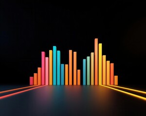 inventory management stock replenishment. inventory management stock reporting. Digital report highlighting stock levels, shrinkage, and replenishment efficiency with glowing visuals