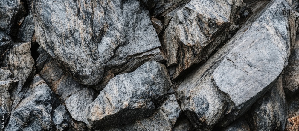 Poster granite stone background texture with rough surface featuring natural rock formations
