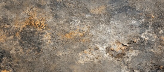 Naklejka premium Textured rocky wall backdrop showcasing rough surfaces with inclusions and inhomogeneities in earthy tones representing geological features.