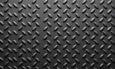Textured black metal surface pattern