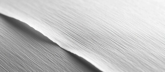 Obraz premium Subtle gray paper texture with layered lines creating a soft, elegant backdrop for design and print projects. Ideal for backgrounds and stationery.